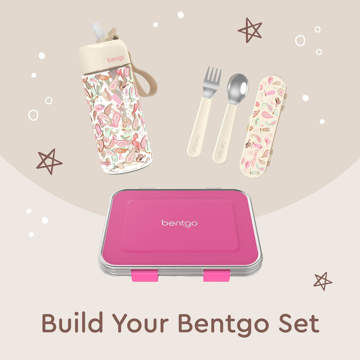 Bentgo Kids Water Bottle - Cowgirl Dreams | Build Your Bentgo Set